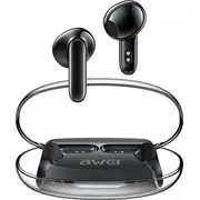 Bluetooth Headphones 5.3 T85 Enc Tws black  Awe000172 austiņas