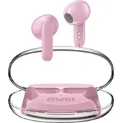 Bluetooth Headphones 5.3 T85 Enc Tws pink  Awe000176 austiņas