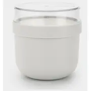 Brabantia Make  Take brokastu trauks 0.5L light grey 204203 8710755204203 Pārtikas uzglabāšanas piederumi