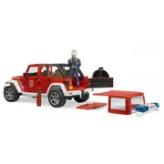 Bruder Professional Series Jeep Wrangler Unlimited Rubicon fire department - 02528  4001702025281 4080202-2712 Br-02528 bērnu rotaļlieta