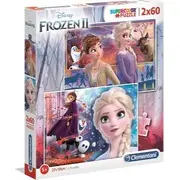 Clementoni Puzzle 2X60 elementow Frozen 2 21609 8005125216093  Joinedit21173794 puzle puzzle