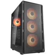 Cougar Gehause Midi-Tower Airface Pure Pro  Argb Schwarz 382Ga50.0003 Cgr-2Ga5B-P Datora korpuss