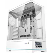 Darkflash Dy451L computer case without fans White 4711527001673  Dy451Lwhite Datora korpuss