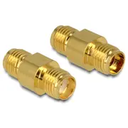 Delock 88478 Sma Gold Kabelschnittstellen-/Adapter  kabelis vads