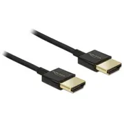 Delock Cable Hdmi-A male 3D 4K 4.5M Slim  84775 kabelis vads