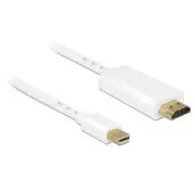 Delock Cable mini Displayport 1.1 Hdmi  83707 kabelis vads