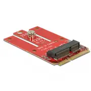 Delock Mini Pcie  M.2 Key E slot - Speicher-Controller 63909