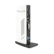 Delock Portreplikator Usb3.0 - Usb/ Rj45/Hdmi/Dvi/Audio  87568 piederumi cietajiem diskiem Hdd