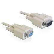 Delock transmission cable Db9F/Db9M 3M  De 84289 kabelis vads