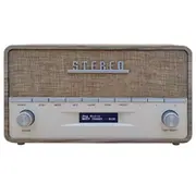 Denver dab-36lw digitalradio holzoptik hell  Dab 36Lw