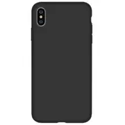 Devia Nature Series Silicone Case iPhone Xs Max 6.5 black 6938595314674  102010442091 T-Mlx37949 maciņš apvalks mobilajam telefonam