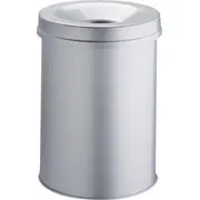 Durable Papierkorb Safe rund 30 Liter grau  330610