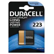 Duracell Batterie Ultra Photo Lithium 223 Cr-P2  1St. 223103 5000394223103 Aur-184698 Crp2/Dur Dl223A Ups aksesuāri
