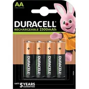 Duracell Battery Aa / R6 2500Mah 4 pcs.  5000394057203 Baterija