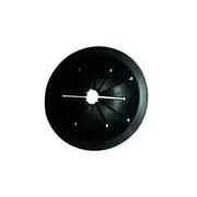 Elleci Ppt90010  Splashguard Black removable and washable Including in dishwasher for Waste disposers 2000001072431 Virtuves piederumi