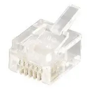 Equip Modularstecker Western 6P6C Rj12 100 Stuck  121131 adapteris