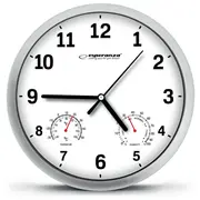 Esperanza Ehc016W Wall Clock -  Lyon White 5901299930083 Sienas pulkstenis