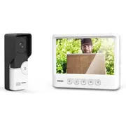 Evolveo Doorphone Ik06  zestaw wideodomofonu z pamiecia i kolorowym wyswietlaczem Dpik06 W Dpik06W