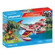 Figures set Action Heroes 71463 Firefighting Sea plane with extinguishing function  4008789714633 Play71463 konstruktors