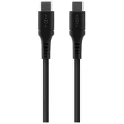 Fixed  Liquid Silicone Cable Usb-C/Usb-C 2M 60W Fixdls-Cc2-Bk 8591680147298 Fixdls Cc2 Bk iekārtas lādētājs