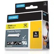 Flexiblenylon Tape 24Mm  Black/Yellow 173452 1734525 S0773850 papīrs