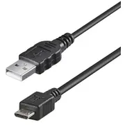 Goobay Micro Usb charging and sync cable 46800 Black  2.0 micro male Type B A 4040849468001 93181 kabelis