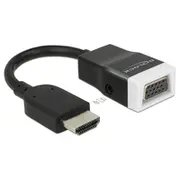 Hdmi Adapter Delock A - D-Sub15 St/Bu screwless Audio Kab  65587
