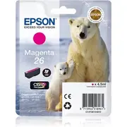 Ink Epson T2613 magenta  Claria 4 5 ml Xp-600/700/800 C13T26134012 kārtridžs