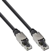 Inline - Patch-Kabel Rj-45 M schraubbar bis 40 0M 7 6 mm Utp Cat 6A halogenfrei  ohne Haken 4K30Hz suppo 77840S tīkla kabelis