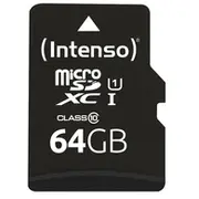 Intenso microSDXC  64Gb Class 10 Uhs-I U1 Performance 3424490 atmiņas karte