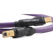 Kabel Usb Melodika Usb-C - Usb-B 2.5 m Fioletowy Melo-Mducb25 5907609009913  Joinedit62451740 kabelis