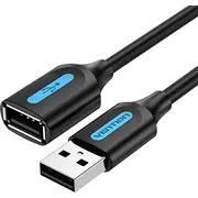Kabel Usb Vention Przedluzacz 2.0 meski-zenski Cbibj 5M czarny Pvc  kabelis