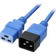 Kabel zasilajacy Lindy 30121 Przedluzacz Iec C19 - C20  niebieski 2M Jab-3737387 4002888301213 Joinedit35286330