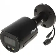Kamera Ip Dahua Technology Ipc-Hfw2449S-S-Il-0280B-Black czarna  Ipc Hfw2449S S Il 0280B Black novērošanas kamera
