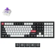 Keychron Q6 He Wireless Q6H-M1 - Us Hot-Swappable Gateron Magnetic Nebula  4894979004536 klaviatūra