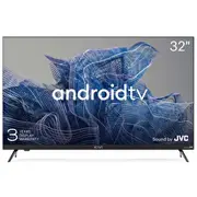 Kivi 32H750Nb 32  Hd Google Android Tv Black 1366X768 60 Hz Sound by Jvc Atv.iepak. Box Led Televizors