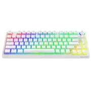 Klaviatūra Savio Wireless Mechanical Phenix White 75 Outemu Red Pro Pudding 5901986049296  Gat Pud Savgk-Phenix klaviatūra