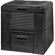 Komposta kaste E-Composter Without Base 470L melna 3253929000164  Dārza mēbeles