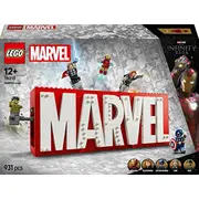 Lego Marvel logotipas ir minifigūrėlės 76313 5702017817866  Joinedit75944069 konstruktors