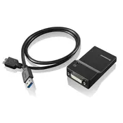 Lenovo 0B47072 Usb3.0 to Dvi-I Adapter New Retail  adapteris