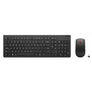 Lenovo Essential Wireless Combo Keyboard  Mouse Gen2 Black Us Euro 103P 4X31N50746 klaviatūra