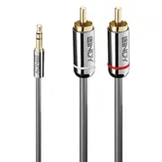 Lindy Audiokabel an Phono 3.5Mm Cromo line 5M  35336 kabelis video audio