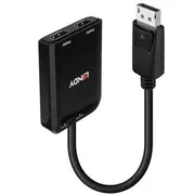 Lindy Displayport do 2X Hdmi Mst czarny  38433