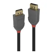 Lindy Displayport Kabel Anthra Line 1M  36481 kabelis video audio
