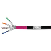 Logilink Erdverlegekabel S/Ftp Cat7 Awg23 1000Mhz schw. 100M  Cpv0082 tīkla kabelis