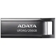 Memory Drive Flash Usb3.2 256G/Black Aroy-Ur340-256Gbk Adata  Aroy Ur340 256Gbk Usb atmiņa