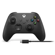 Microsoft Xbox kontroler bezprzewodowy - Black  Ep2 29944 spēļu konsoles gampad
