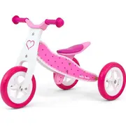 Milly Mally Ride-On 2In1 Look Hearts  5901761125245 2772 Skrejriteņi