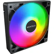 Montech Gf120 Pwm Argb Lufter - 120Mm  schwarz B ventilators
