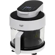 Oil-Free fryer with a glass bowl 3L Adler  Ad 6316 Cr Fritēšanas iekārta